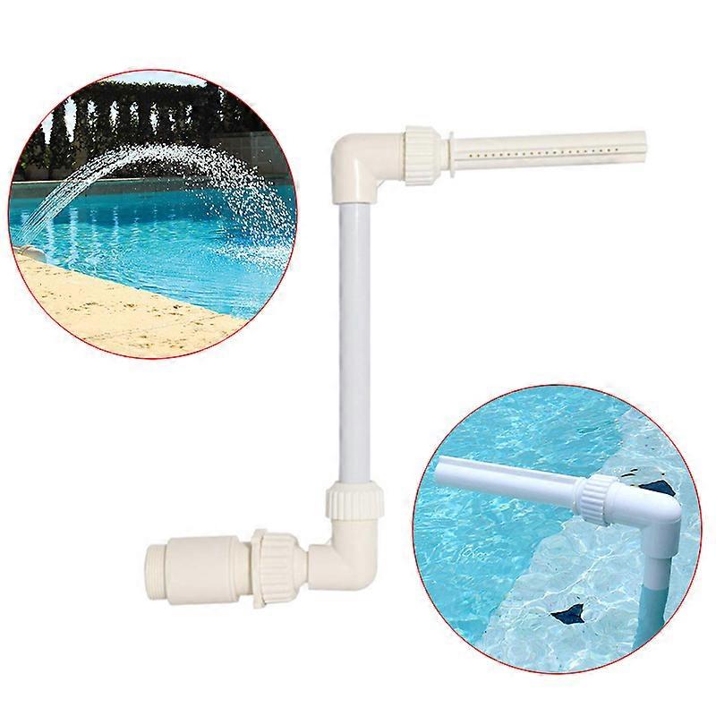 Small Waterfall Fountain Height Adjustable Fountain for Swimming Pool Decoration Accessories New