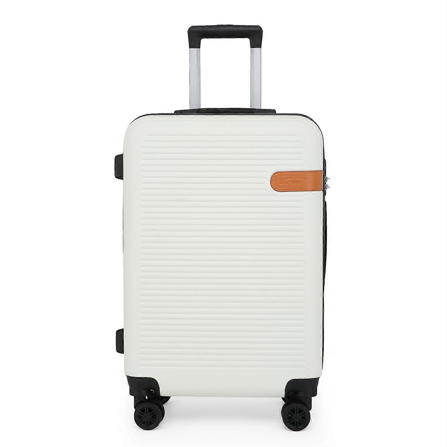 Hardshell Cabin Suitcase Set Robust ABS Lightweight Luggage Holiday Bag