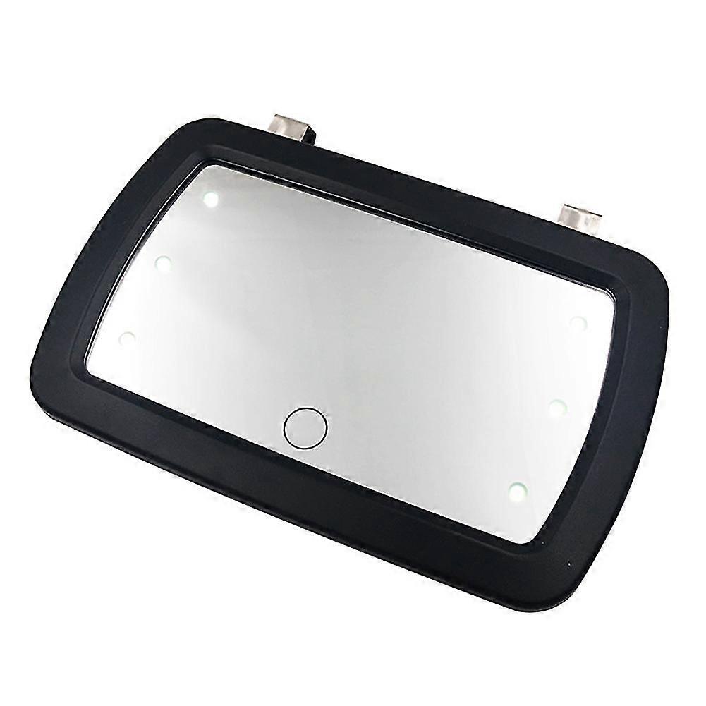Integrated Sun Visor Automobile LED Lighting Bright Touch Screen Makeup Mirror