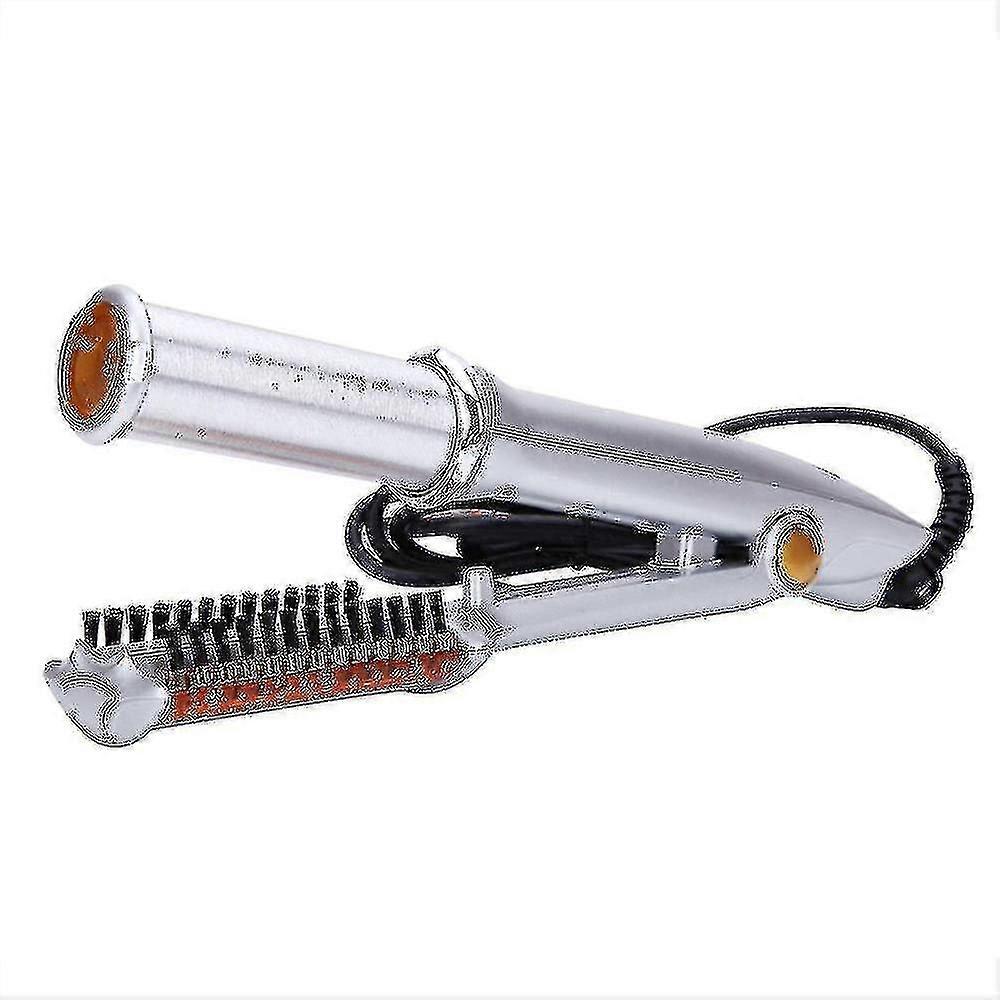2-Way Rotating Curling Iron for Salon-Quality Curls - Fast Heat-up, Adjustable Temperature, Anti-Scald Design