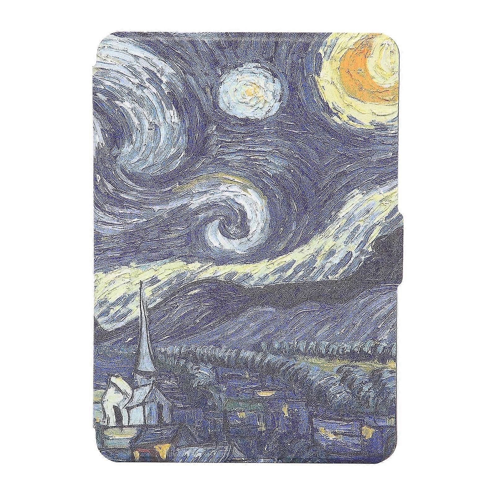 Painted Protective PU Leather Case for Paperwhite123 Ereader - Ebook Reader Covers