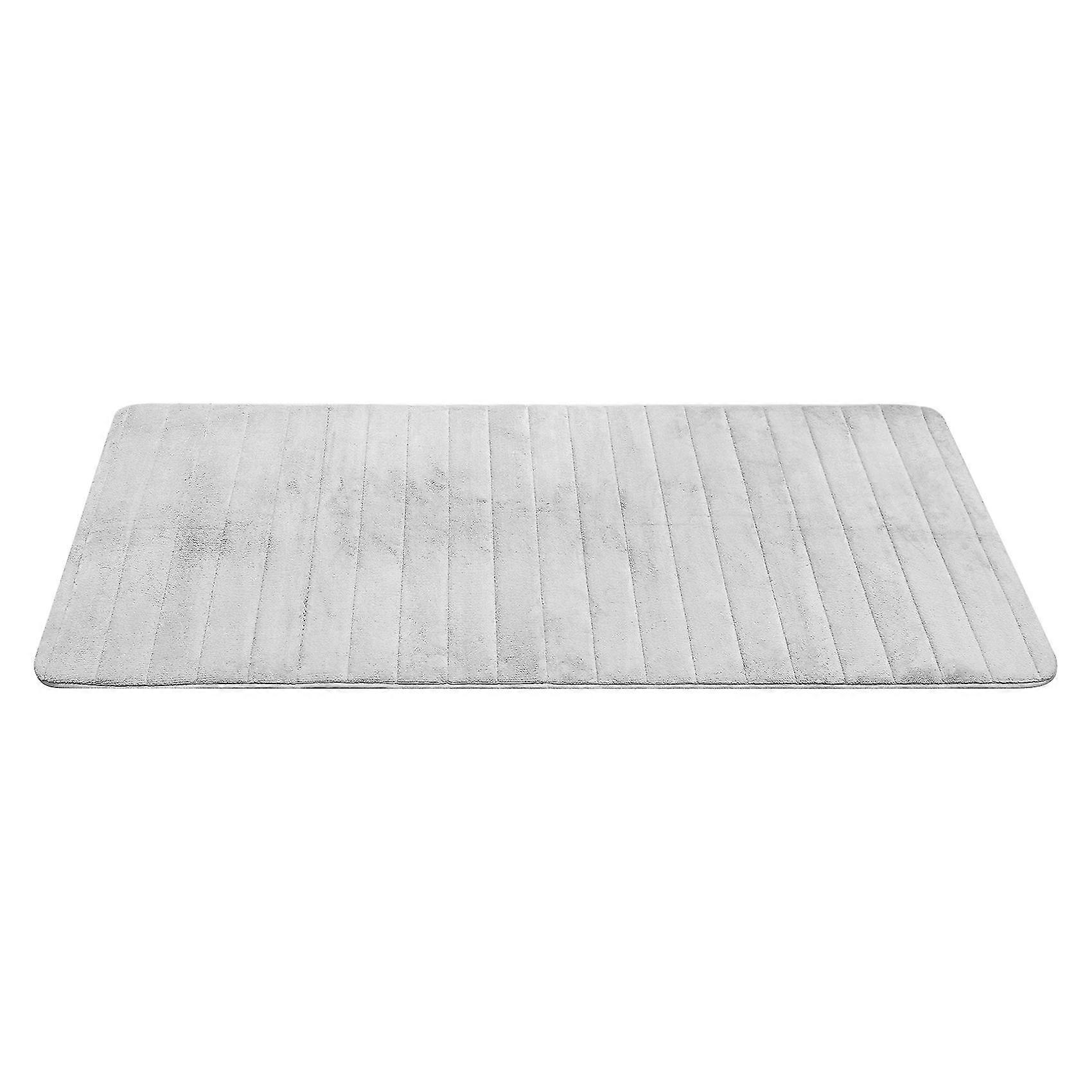 Memory Foam Soft Bath Mats - Non Slip Absorbent Bathroom Rugs Extra Large Size Runner Long Mat For