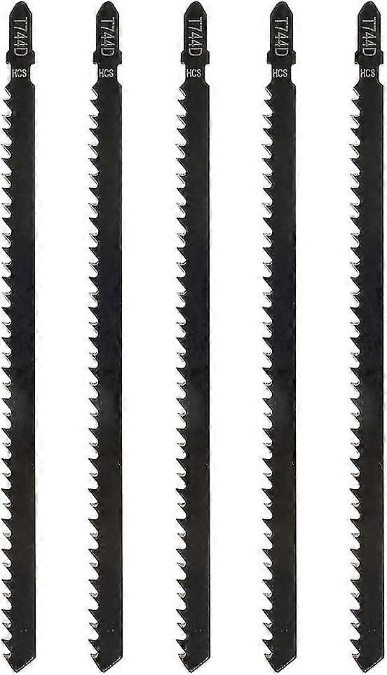 Bosch, Metabo Vb ile Uyumlu Testere Ahşap ve Metal Yapboz Aksesuarı Testere için 5 adet 180mm Profesyonel T744d Yapboz Bıçakları