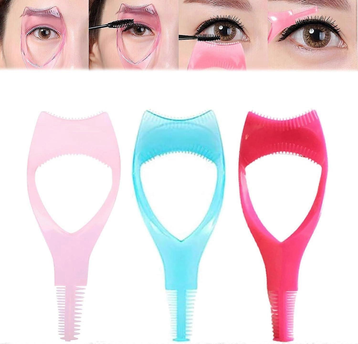 3 v 1 Nástroje na mihalnice Aplikátor maskary Shield, Chránič štítu maskary pre dievčatá ženy