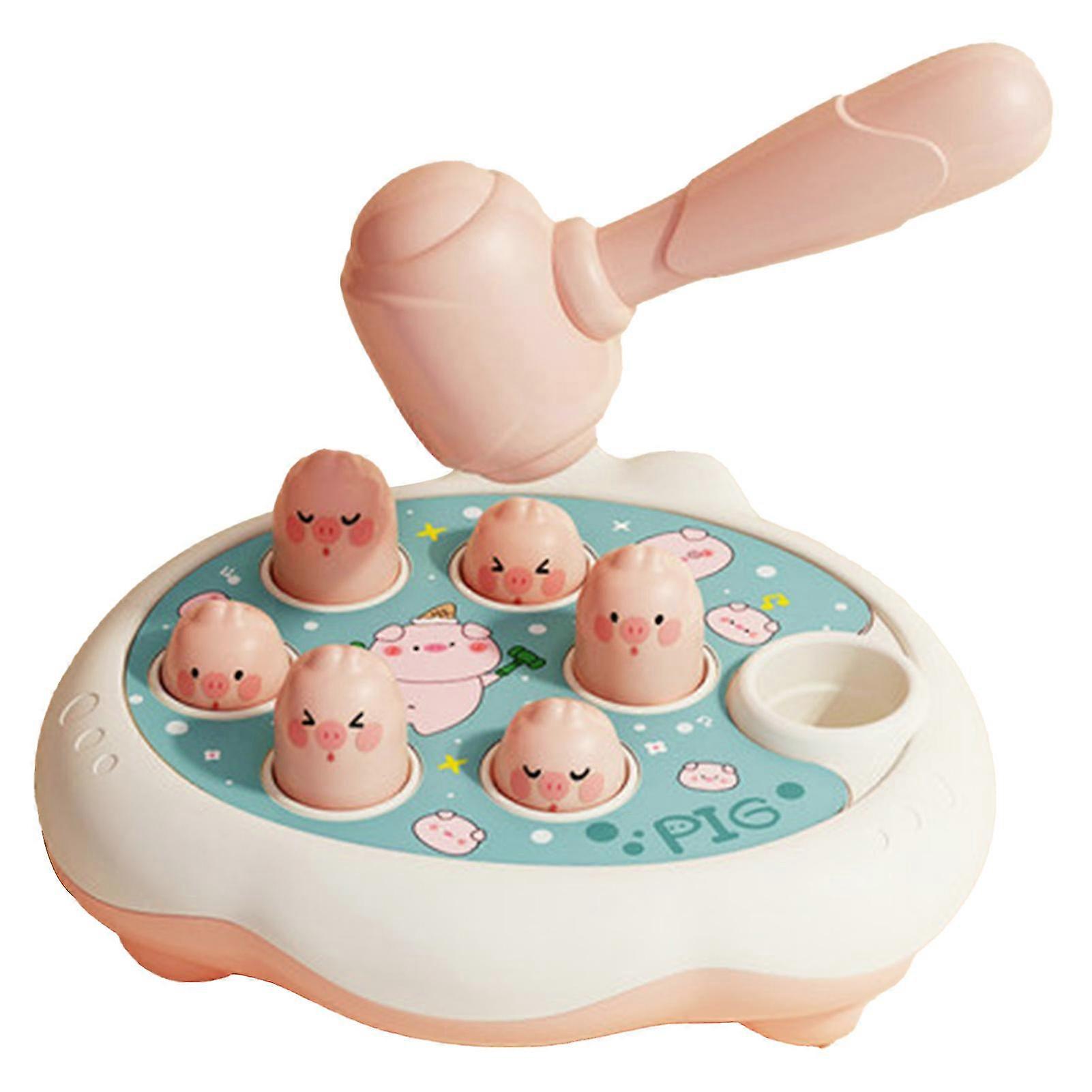 Animal Shaped Kids Whack Toy for Hammering and Pounding to Enhance Coordination and Reactivity Skills