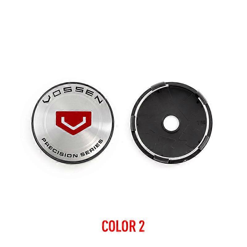 4pcs/παρτίδα 60mm Vossen αυτοκίνητο τροχό κέντρο πλήμνη καπάκια έμβλημα έμβλημα λογότυπο τροχό κεντρικό καπάκι ετικέτα αυτοκίνητο στυλ αξεσουάρ