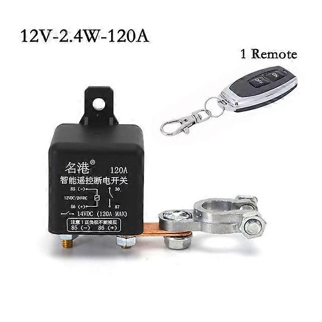 Universal 12V 120A/200A/250A Battery Switch Relay Integrated Wireless Remote Control Disconnect Cut Off Isolator Master Switches