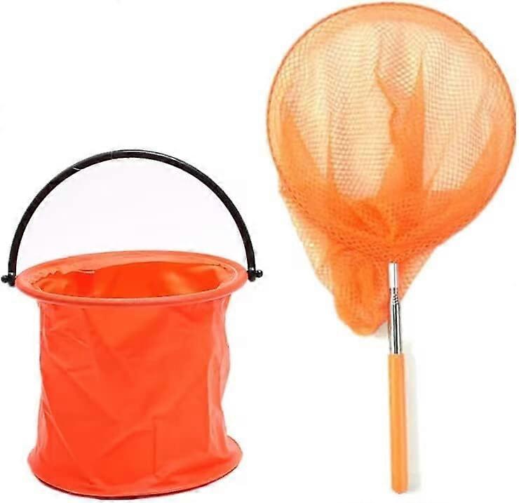 Fishing Net Butterfly Fishing Net and Bucket Telescopic Net
