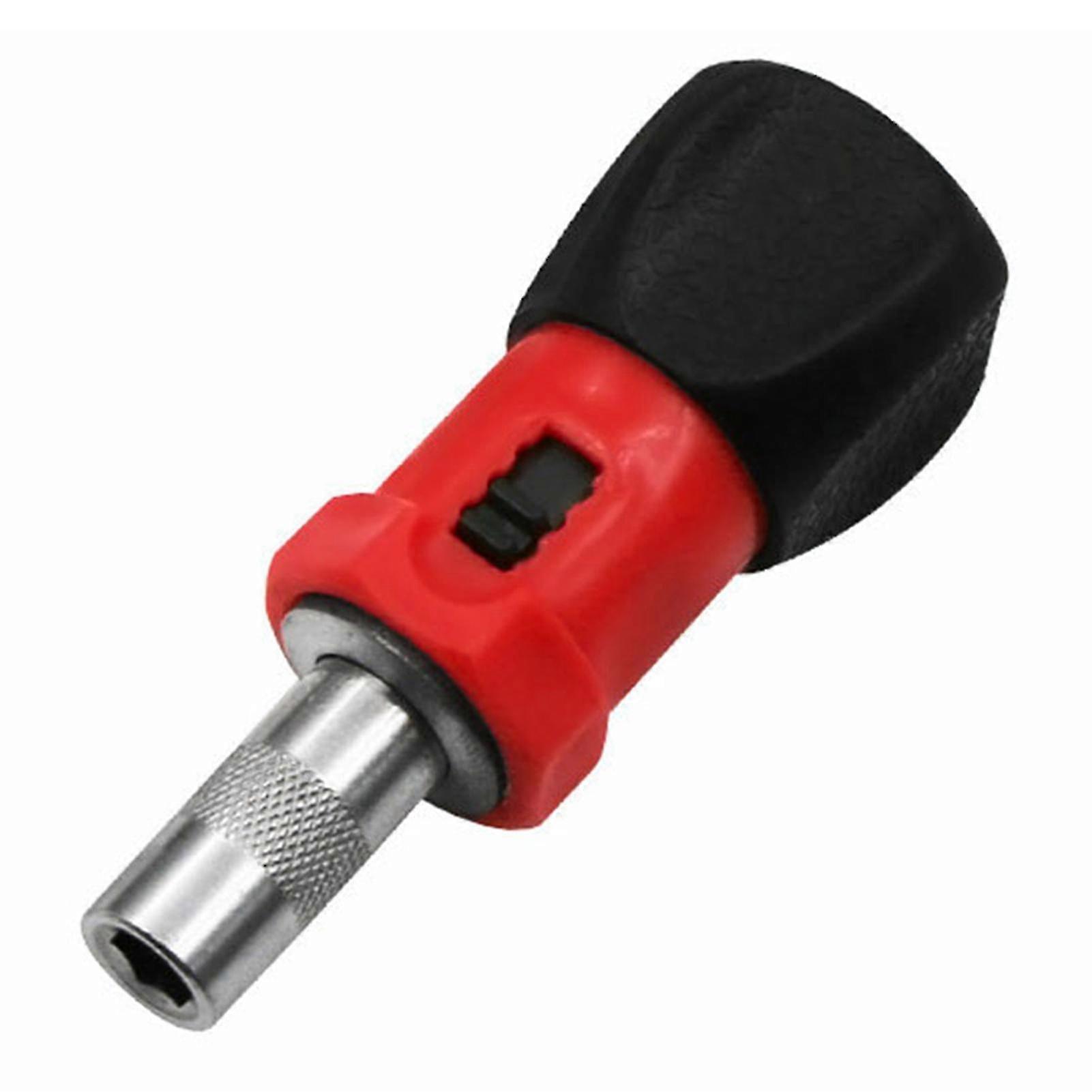 6.35mm Ratchet Screwdriver Small Square Handle Head Forward Reverse Hexagonal