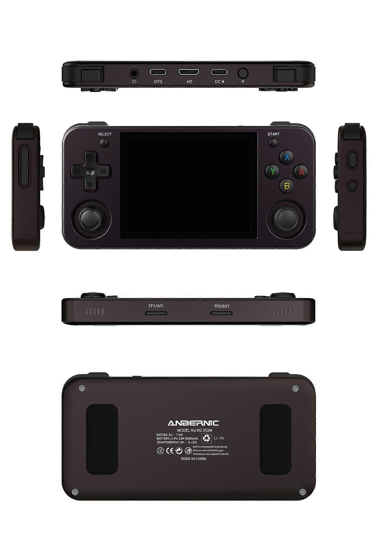 RG353M Handheld Game Console 3.5 Inch IPS Screen 20000 Games Arcade Game Player For Android 11 64 Bit Linux System Kids Gifts