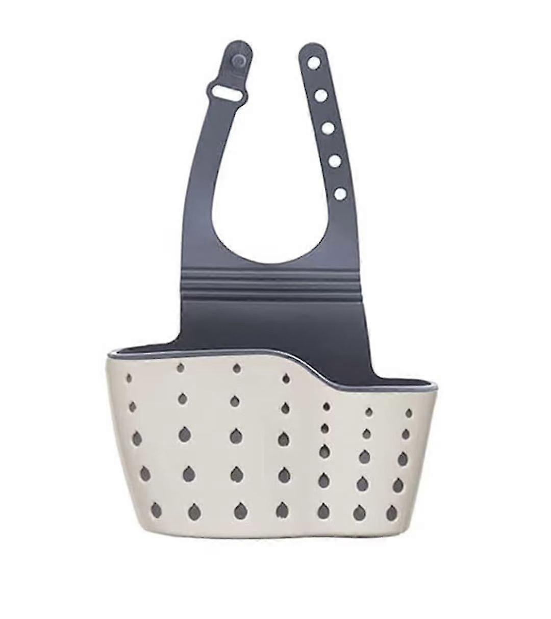 Jinyi Kit Sink Spon H, Portable Sink Shelf, Hanging Ser Izer Stora Bag With Adjable S And Drain Holes (1pc, Bei)
