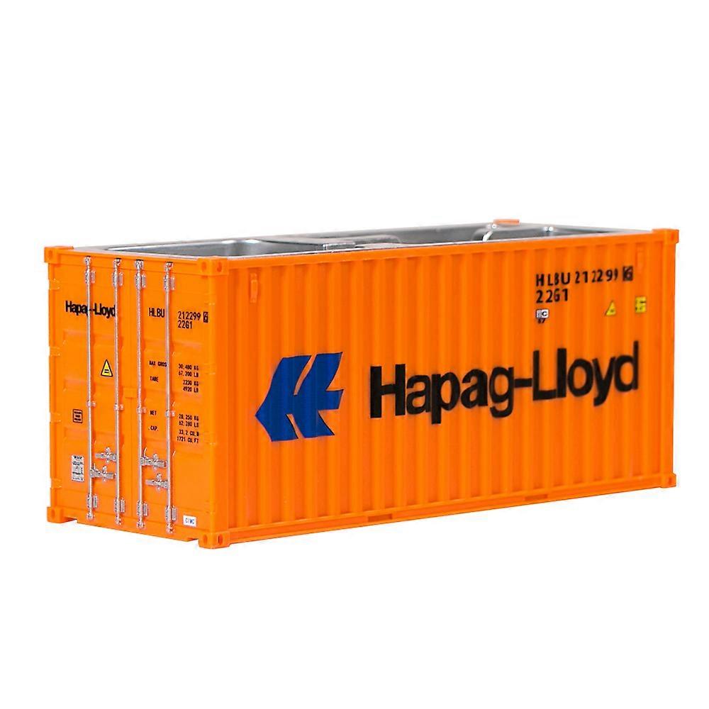 20ft Container Maritimo Pen Holder Mini Container Ship Business Card Case Cargo Logistics Container Scale Model Box Toy