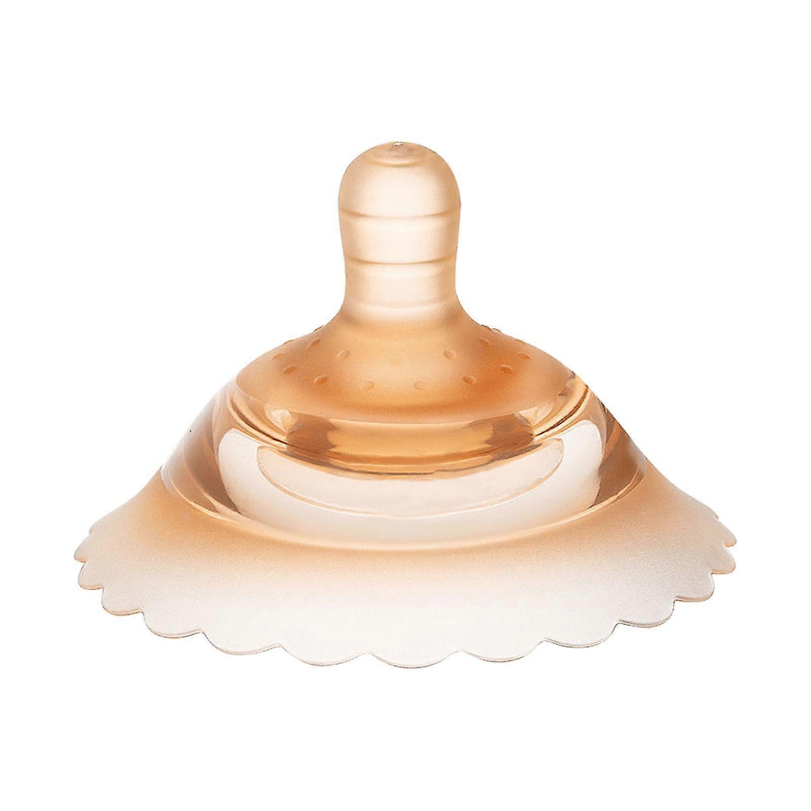 Inverted Flat Nursing Difficulties Double Silicone Nipple Shield Breast Feeding