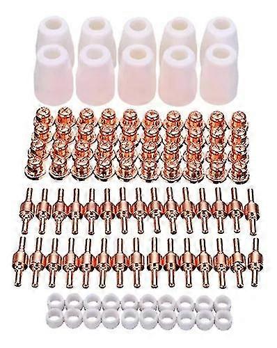 Jack&dave 100 Pcs Plasma Cutting Consumables (standard) Fit Cut40 50 With Plasma Cutter Torch Pt31 Lg40