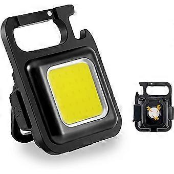 AULEDIO 2 pezzi Torcia LED COB portatile Ricaricabile tramite USB Lampada da lavoro magnetica a sospensione con batteria integrata Torcia da campeggio | Leroy Merlin