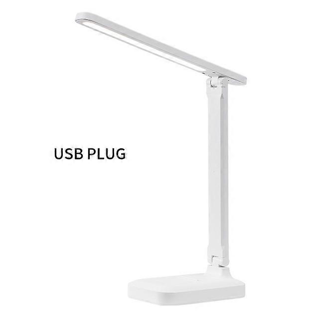 Dimmable Folding Touch LED Lamp for 3 Documents, USB Rechargeable Night Light, Ideal for Table Oral and, Dorm, Reading, Eye Protection