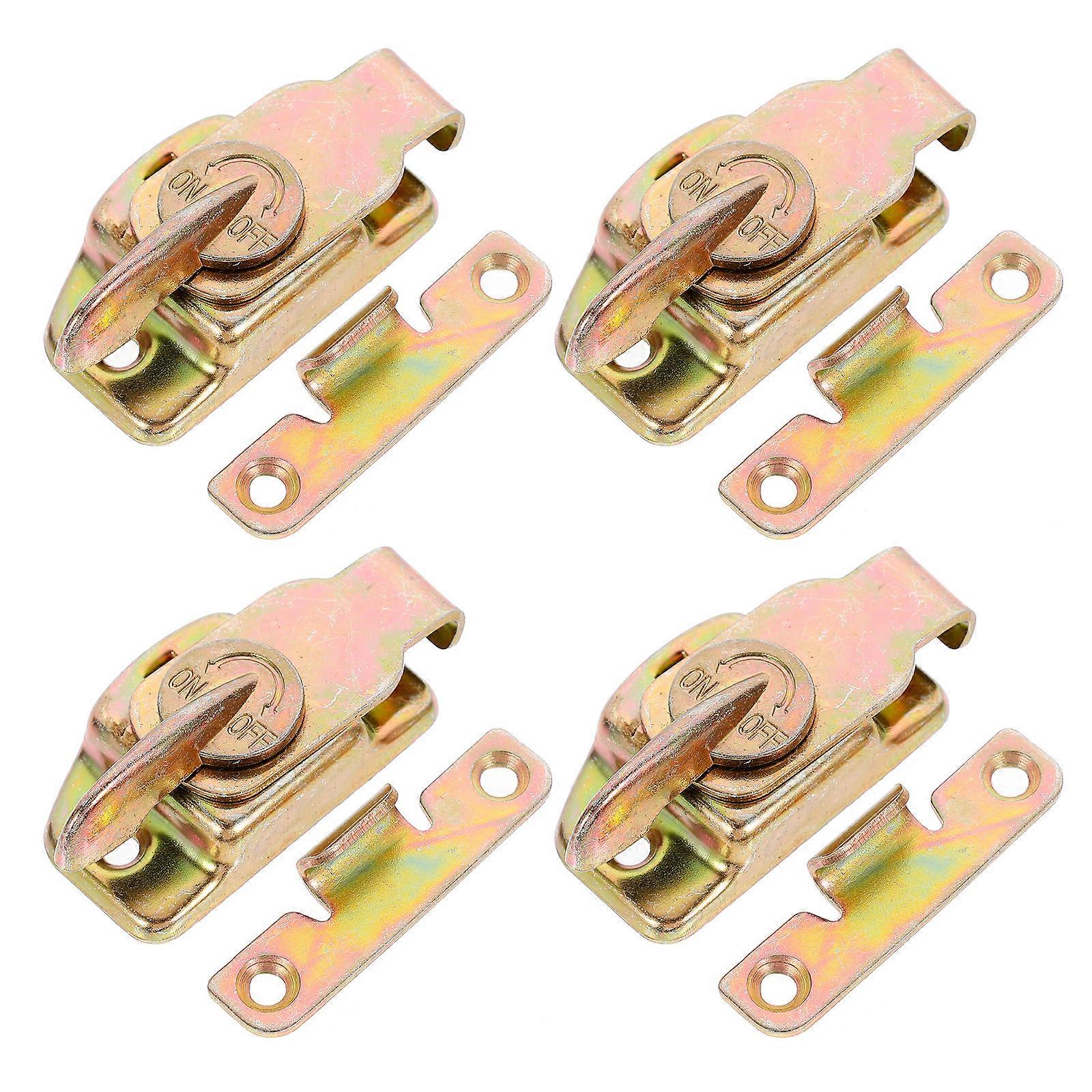 4pcs Table Buckles Iron Table Locks Dining Table Connector Door Cabinet Buckle