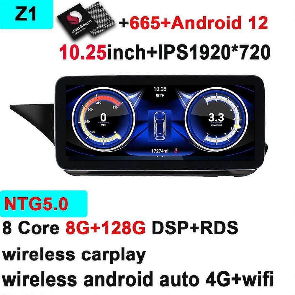 JingTian Car Carplay Navigation Audio Radio Multimedia GPS Video Player for  Mercedes Benz E Class W212 2009-2016 Android auto