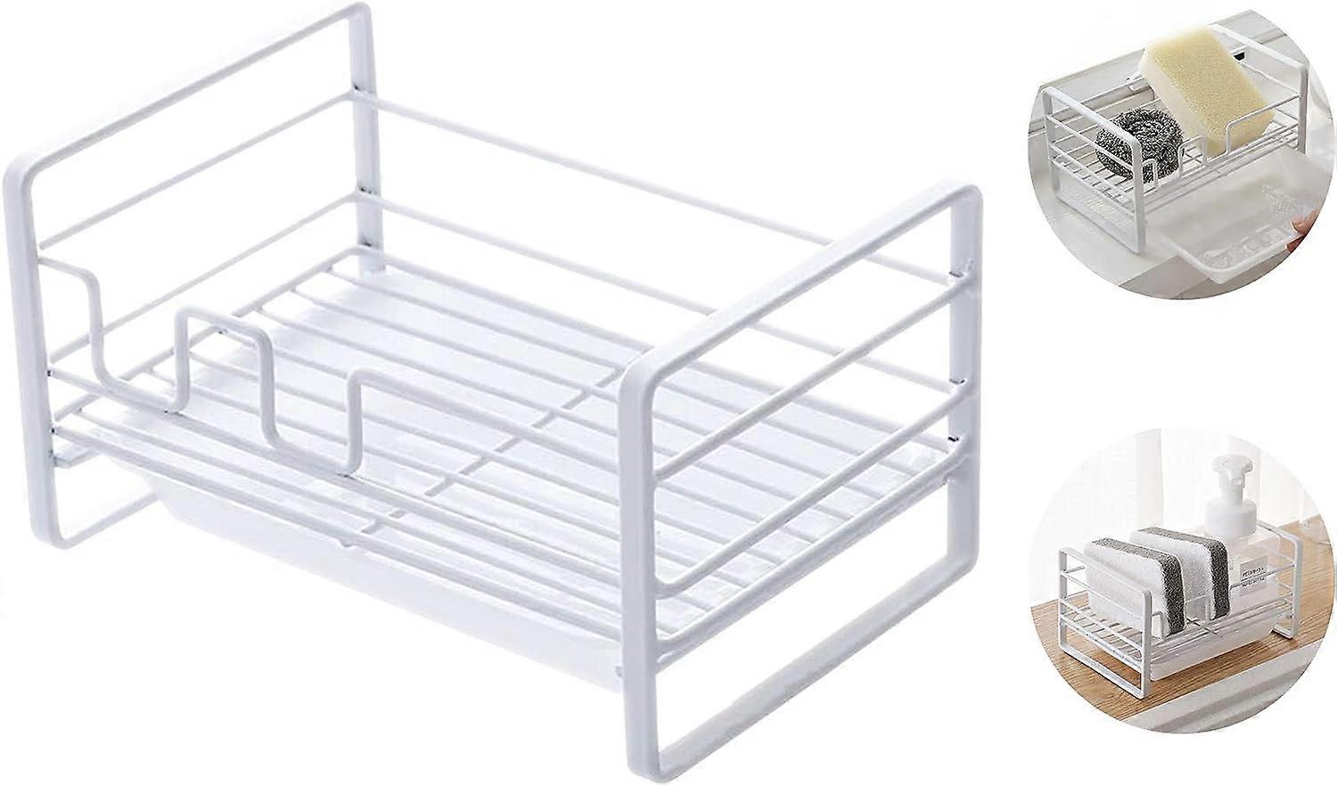 Sink Soap/Sponge Dish with Drainer