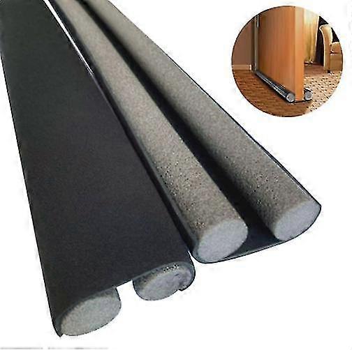 Twin Door Draft Stopper, Under Door Bottom Seal Strip Noise Blocker For Door Insulation And Soundproofing, 37.41inch Length Adjustable