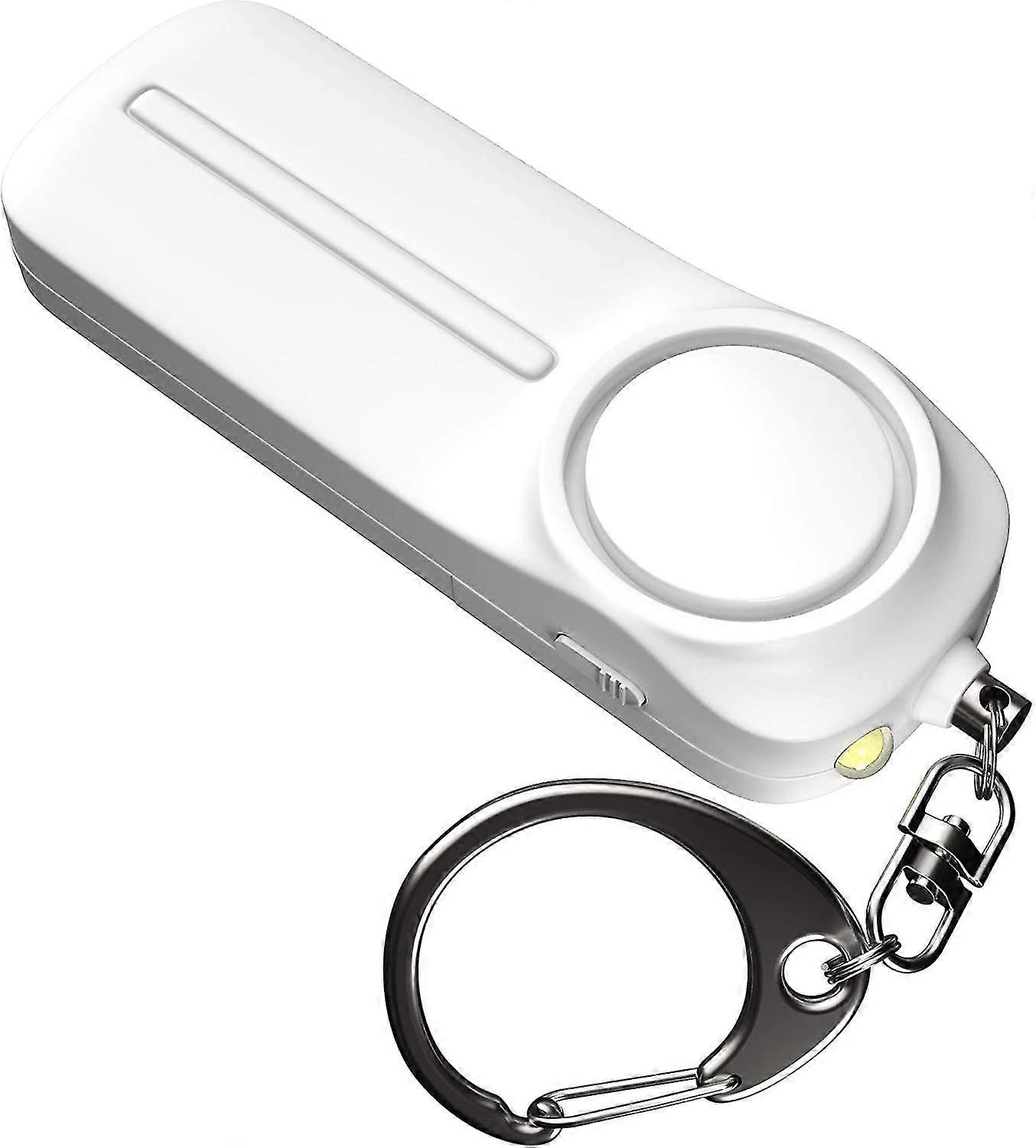 Audible Alarm Keychain | Loud Siren Protector with LED Light