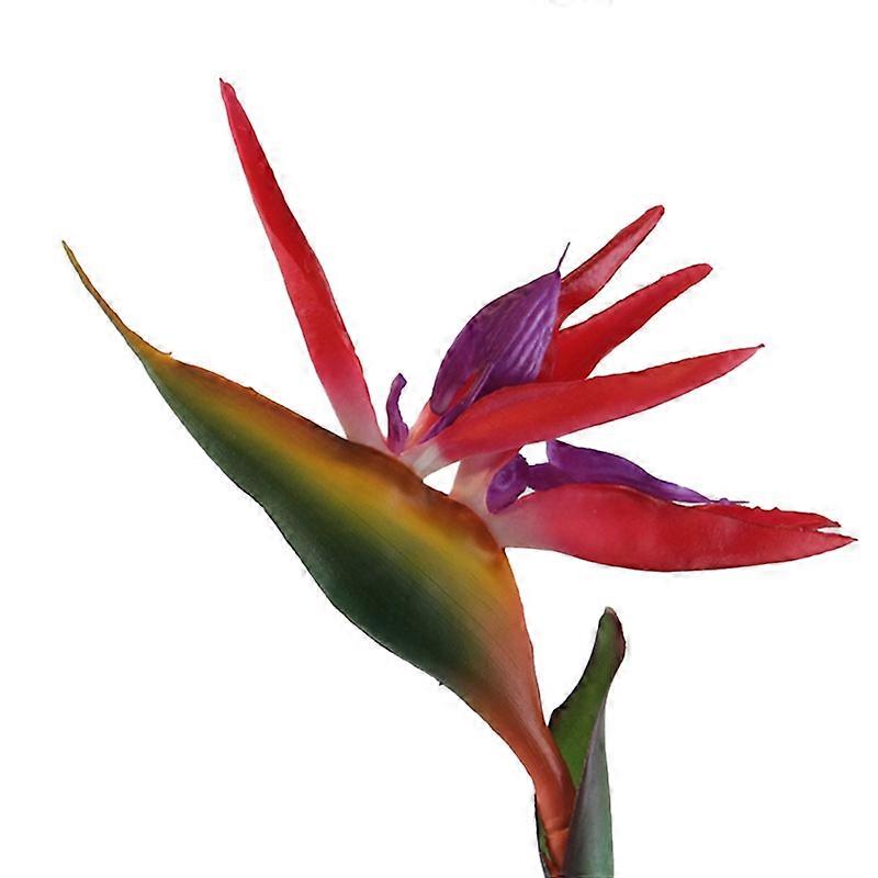Floare artificială Pasăre a paradisului Plantă falsă Mătase Strelitzia Reginae Home Decor JIKAIX