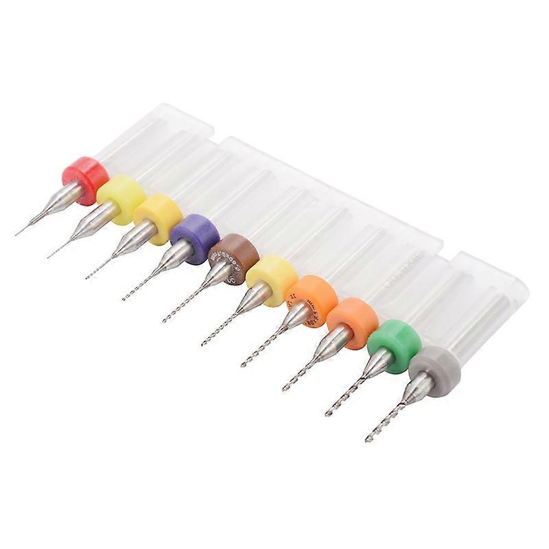 10Pcs 0.1-1.0mm Mixed 3D Printer Nozzle Cleaning Drill Bit Kit for MK7 MK8 RepRap JIKAIX