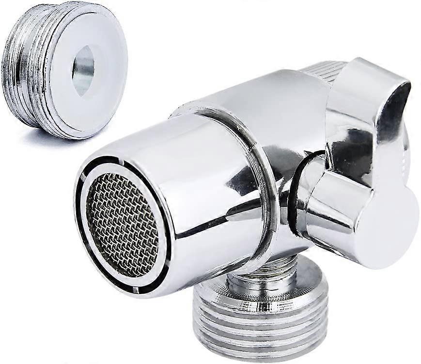 Diverter valve (M22 X M24) for kitchen or bathroom