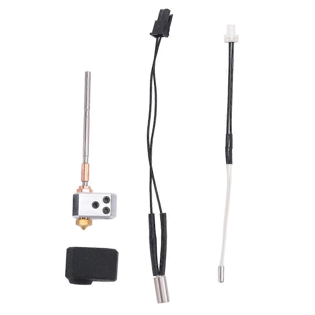 3D Printer Hotend Kit for Prusa MK4/XL Hot End Kit Assembly Print Heater Block with Nozzle Silicone Sock Heating