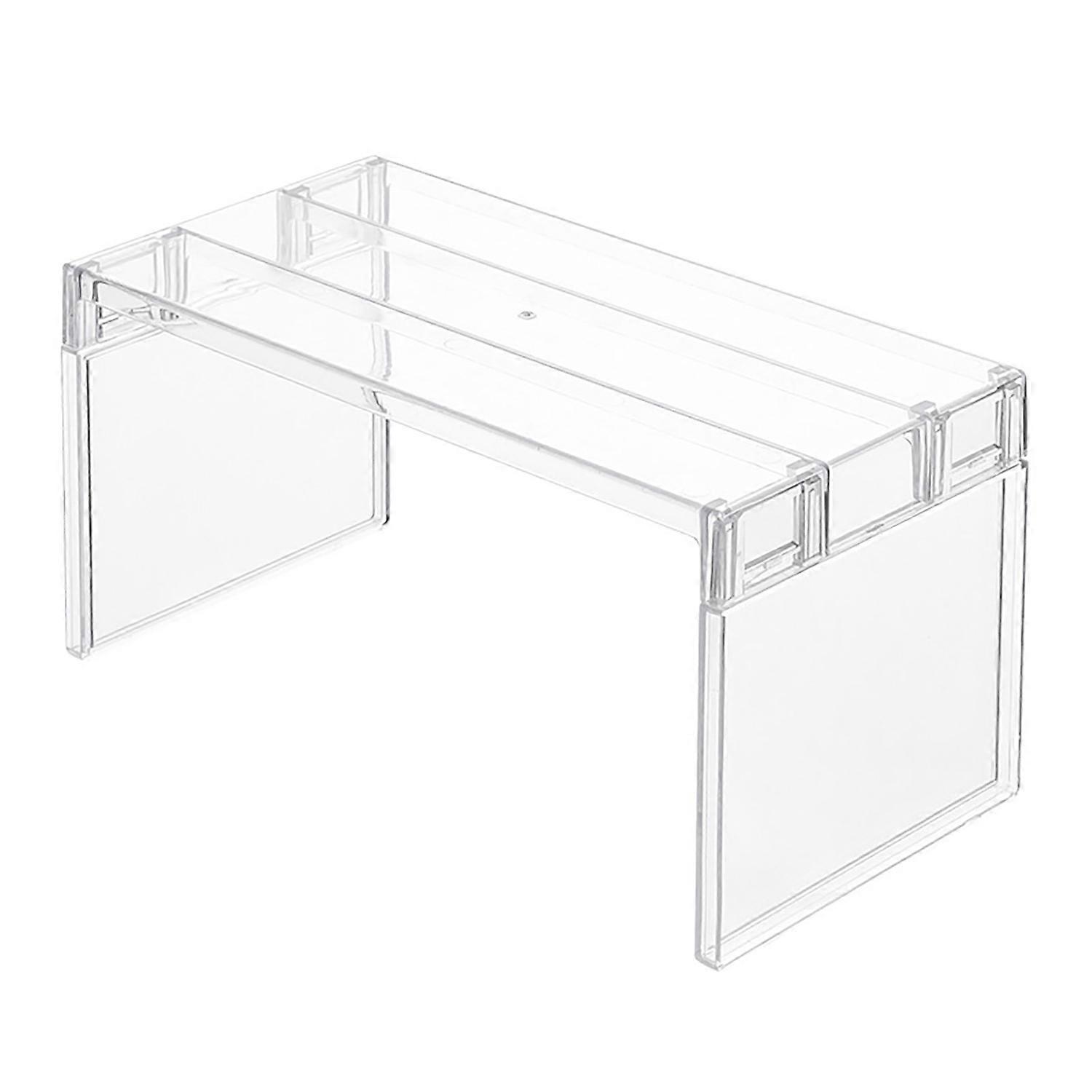 Refrigerator Organizer Rack Space Saving Strong Load Bearing Multifunction Fridge Layer Separator
