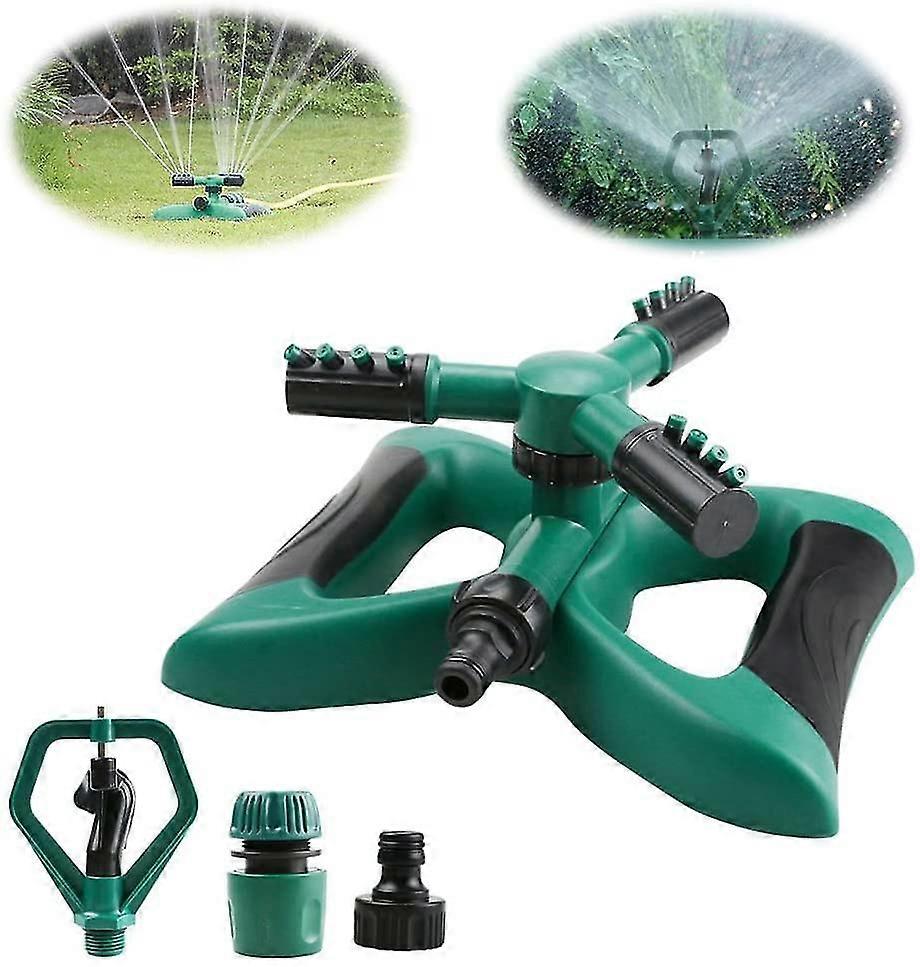3-arm 360-degree Rotating Lawn Sprinkler