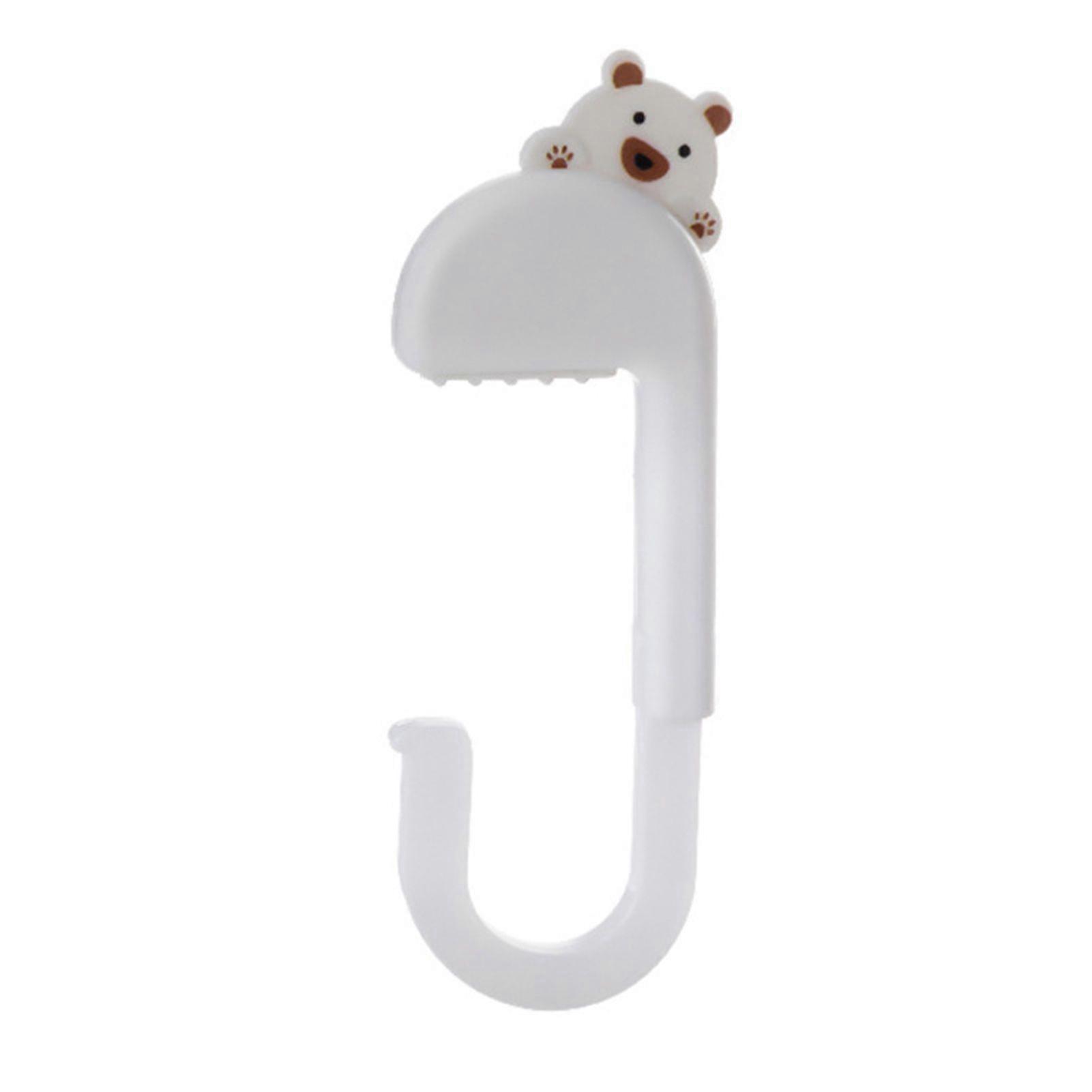 Foldable Hook Storage Hanger Strong Load-Bearing Compact Portable Multi-Functional Storage Organizer Table Side Hook
