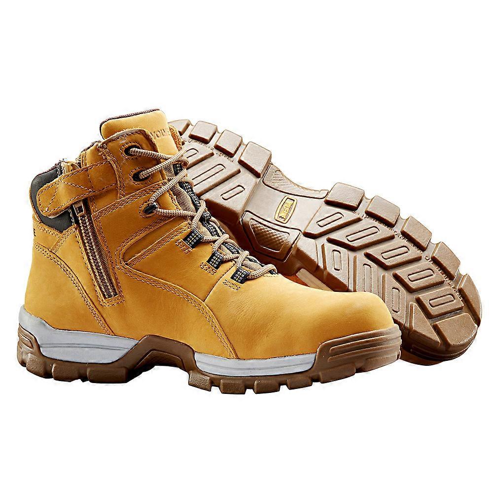 Wolverine Tarmac II Steel Cap Safety Boots Waterproof Zip Sided Shoes