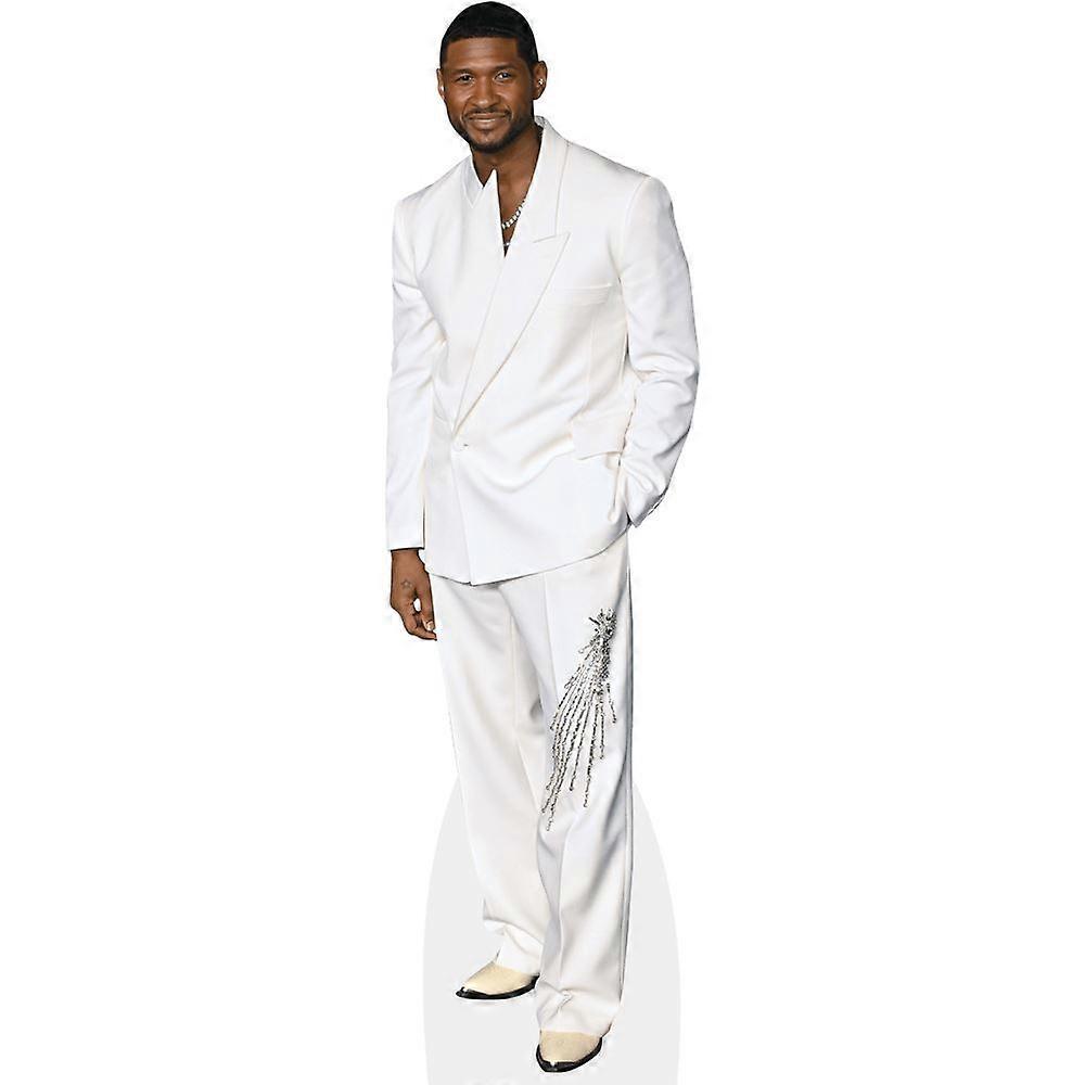 Usher (Smart) Cardboard Cutout (lifesize OR mini size). Standee. Stand Up.