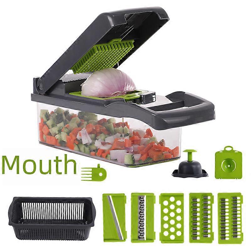 Multi-functional vegetable cutter kitchen vegetable cutting artifact can be household multi-purpose vegetable cutter