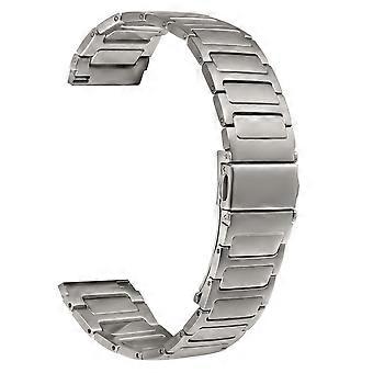 Tipo A para Xiaomi Watch Color 2 Watch Band Reloj de metal de acero inoxidable ajustable de color titanio