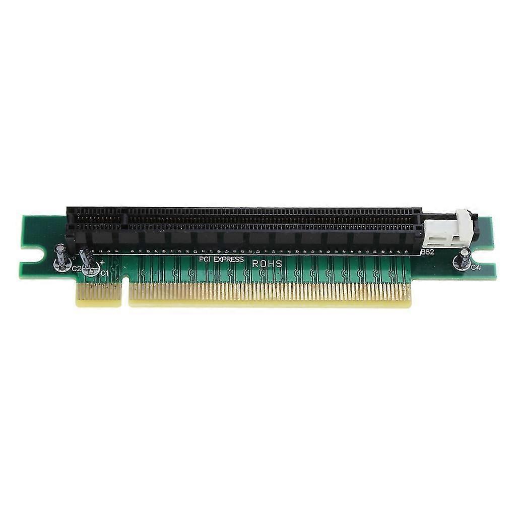 90Degree PciE Pcie 16X Right Angle Extender Protector Adapter Card for 1U
