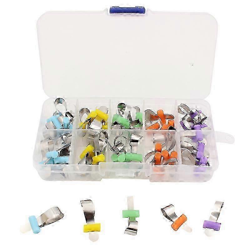 50pcs Dental  Forming Sheet Matrix Bands Retainerless Automatrix Dentist Matrix Matrices Sectional Contoured Matrices