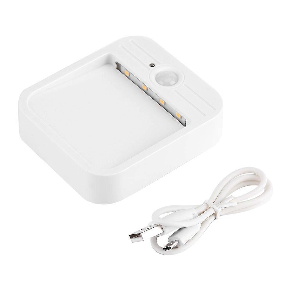 Human motion sensor LED night light wall lamp automatic on/off USB ...