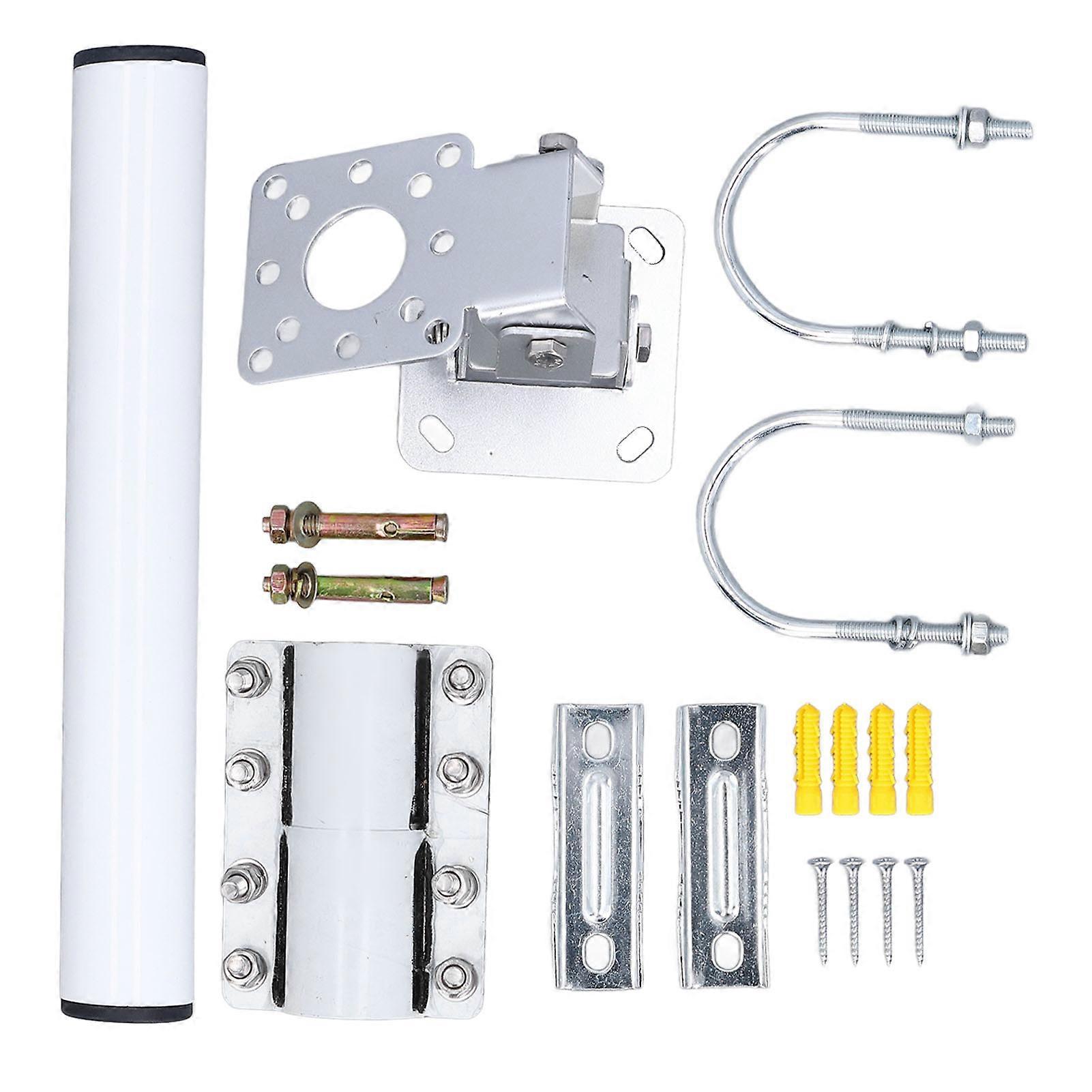 Starlink V2 Stainless Steel Rectangular TV Antenna Mounting Kit, Short Wall Mount