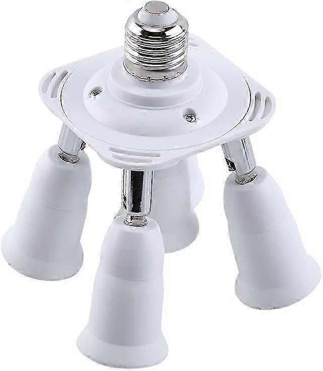 in 1 E27 Socket Splitter Adapter Socket Splitter Adapter Socket Adapter Converter Holder For E27 LED Bulbs