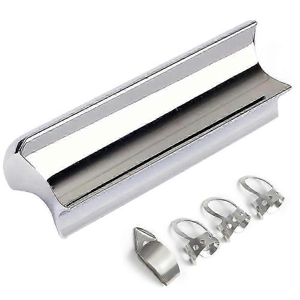 Rostfritt stålgitarrsläde för Dobro, Lap Steel-gitarr, Hawaii-gitarr, elgitarr