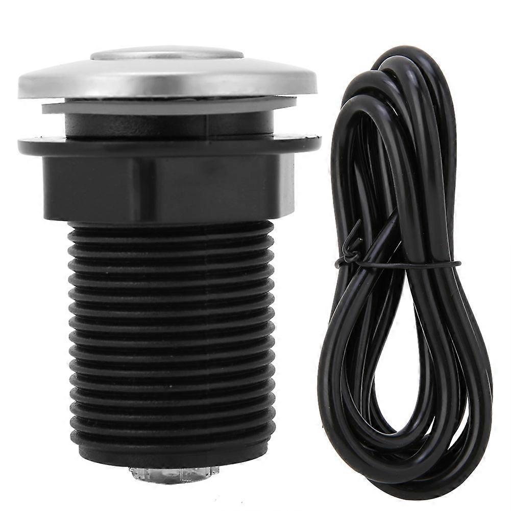 Garbage Scrap 32mm Air Switch Automatic Selflock Button   Pneumatic Air Hose Kit