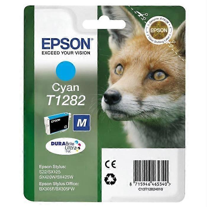 Epson T1282 Fox Cyan Tintenpatrone