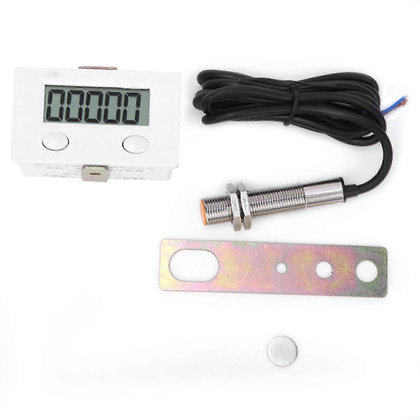 Berm Magnetic Induction Counter Metal Sensor 5 Digits Lcd Digital Display 0-99999 Bem-5c12