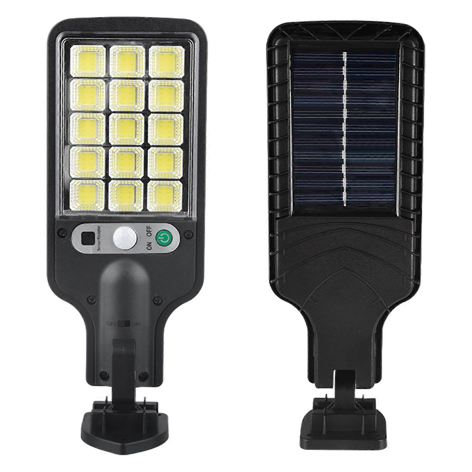 Solar Outdoor Lights Motion Sensor Powered Lights IP65 3 Modes With Remote Control Wall Security For Fence Yard Garden Patio Front Durable