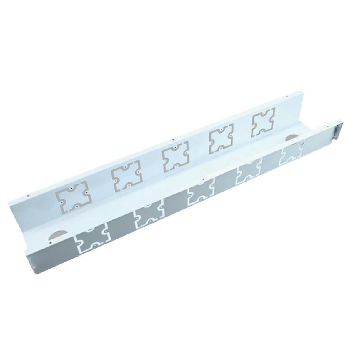 Desk Cable Holder 86 Panel Sockets Steel Desktop Wiring Box, Power Strip Cord Holder,Metal Cable Tra