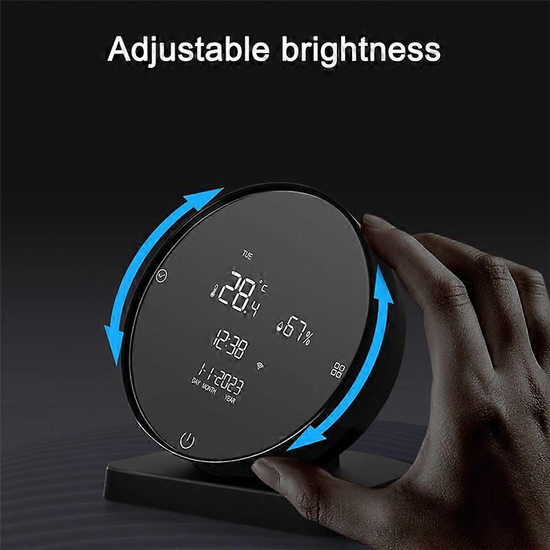 Tuya WIFI USB Rechargeable Temperature and Humidity Home Baby's Room