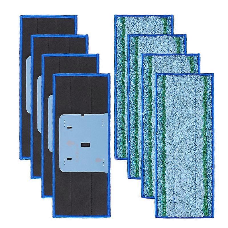 Replacement Mop Pad Compatible for Jet M6 Robot Mop Accessories Washable Mop Cloth Pads