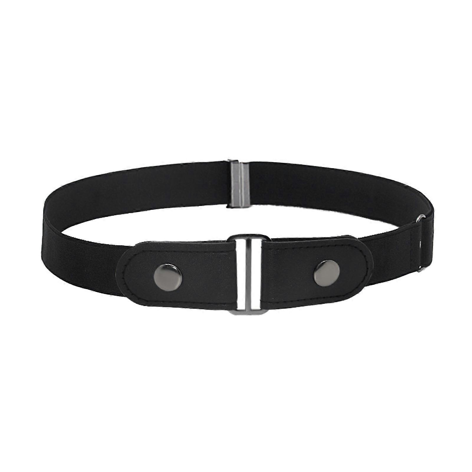 Elastic Waist Belt for Pants Men Women Slim Fit Lazy People Simple All Matching Accessory